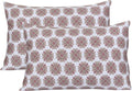Feather & Stitch 300 TC 100% Cotton King Size Pillowcases 2 piece, Ultra Soft Set of 2 Sateen Weave Pillow Covers with Envelope Closure…
