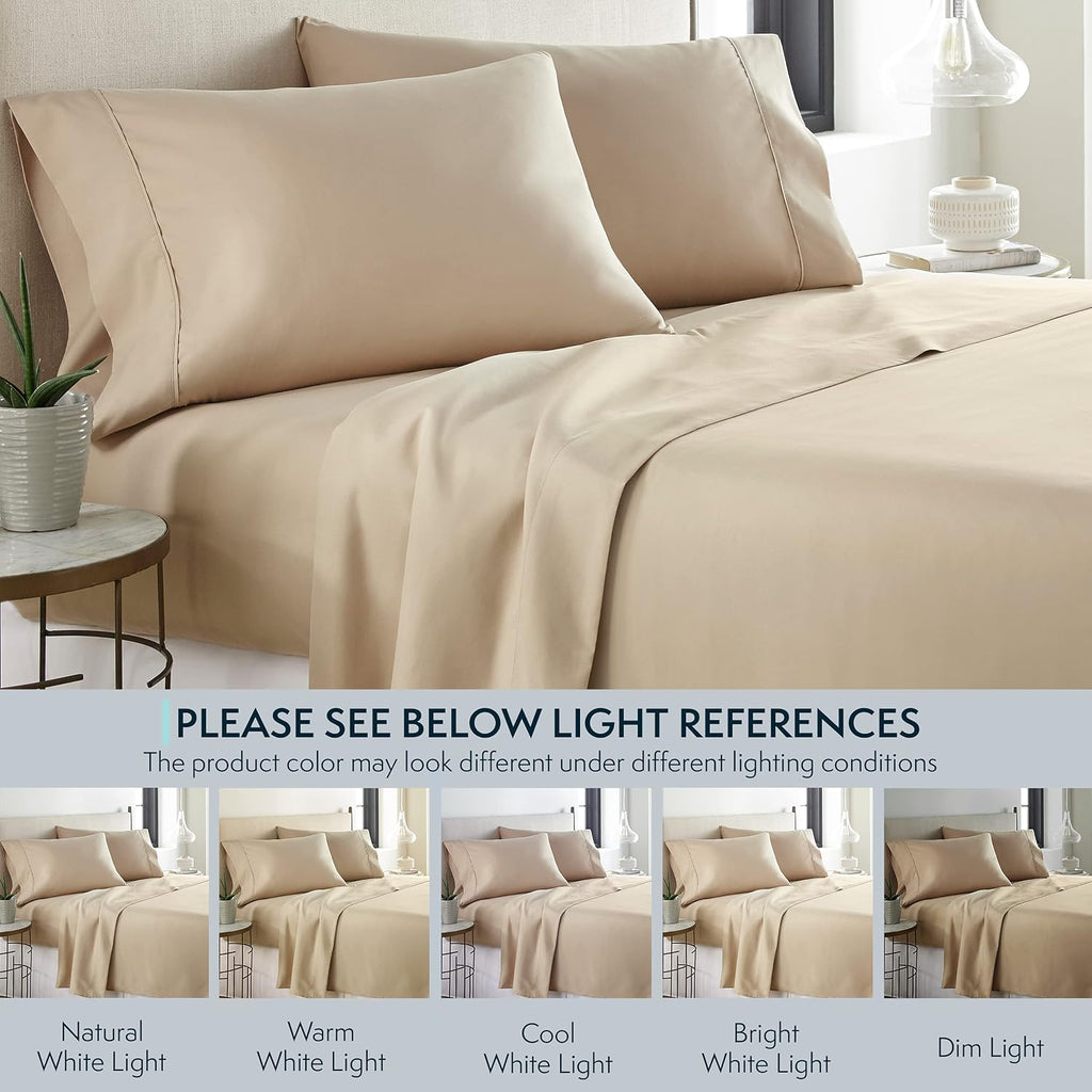 HCCollection HC Collection Pillow Cases Standard Size/Queen Size Set of 2- Microfiber, Extra Soft Pillowcases - easy maintenance &…