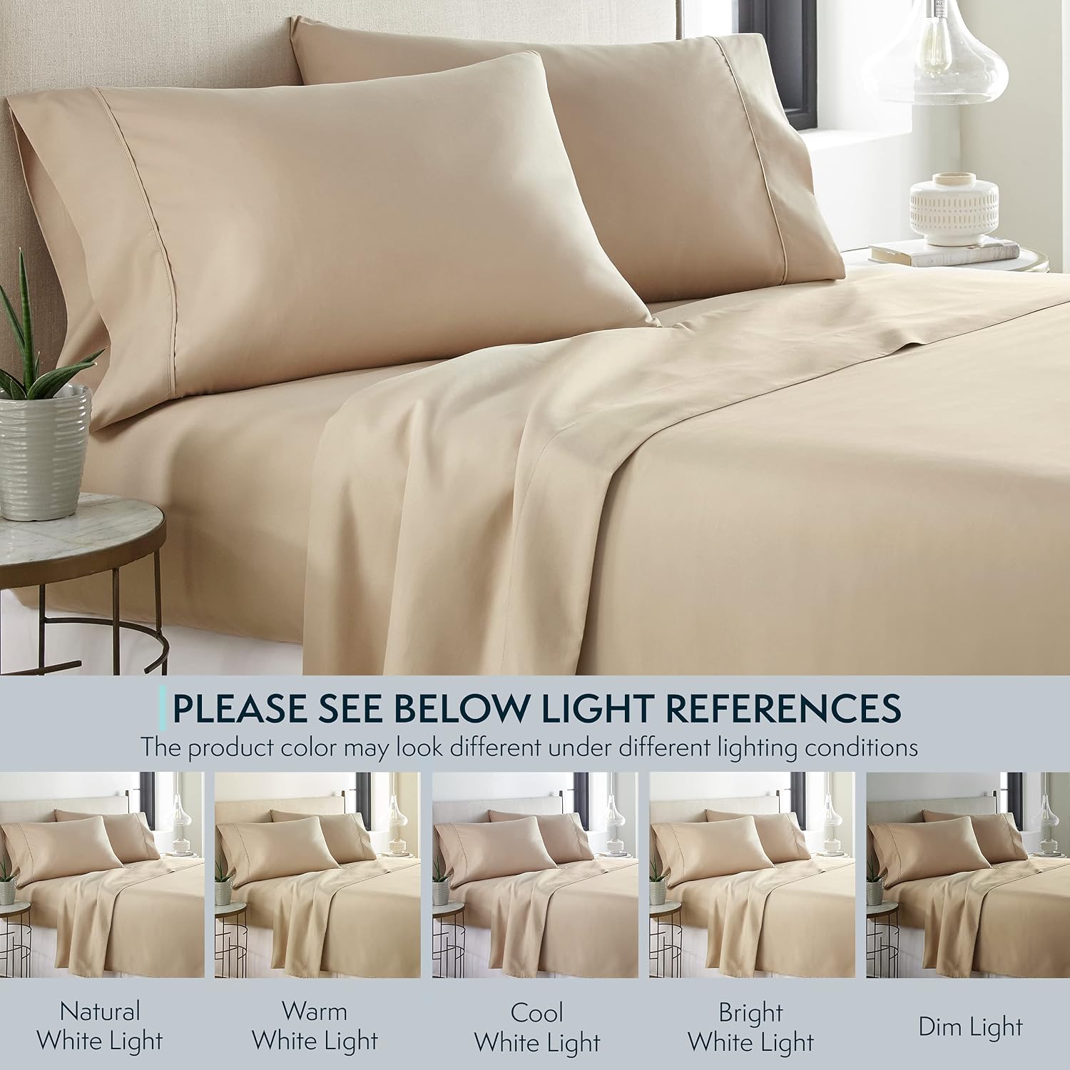 HCCollection HC Collection Pillow Cases Standard Size/Queen Size Set of 2- Microfiber, Extra Soft Pillowcases - easy maintenance &…