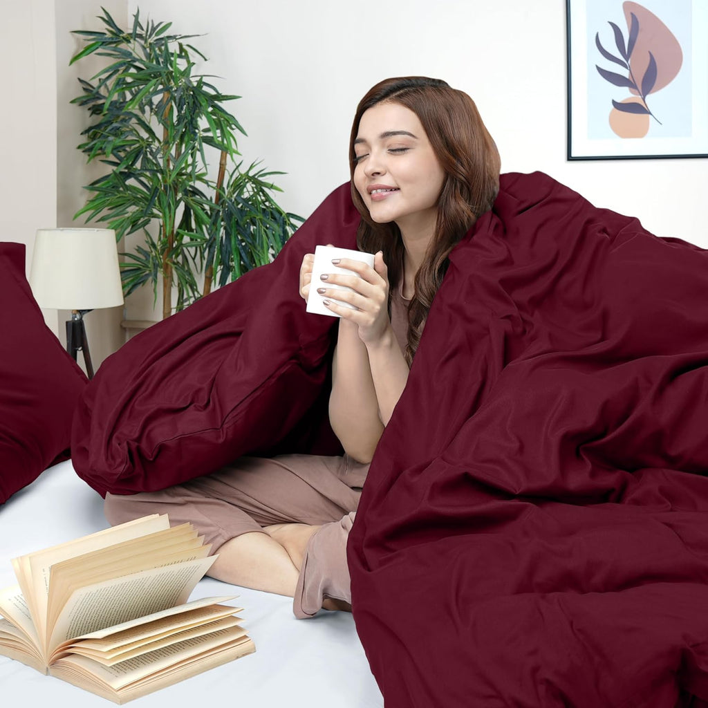Utopia Bedding Duvet Cover King Size - 3 Piece with Zipper Closure - 1 Comforter Cover 104X90 Inches & 2 Pillow Shams 20X36 Inches…