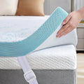 OhGeni 3 Inch Cooling Twin Size Gel Memory Foam Mattress Topper Pad, Soft Bed Cover with Anti-Slip Base & Zipper, Fits 6"-19" Mattresses…