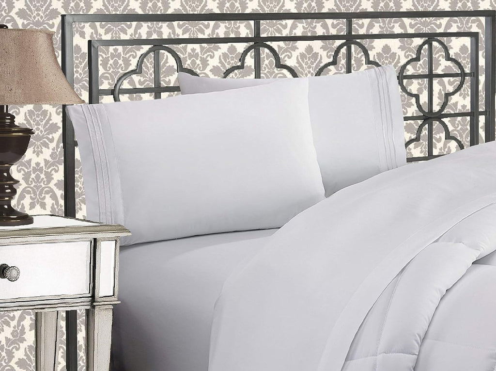 Elegantcomfort Elegant Comfort 1500 Premier - Wrinkle Resistant - Hotel Quality Ultra Soft Luxurious 4 pcs Bed Sheet Set, Deep Pocket Up to…