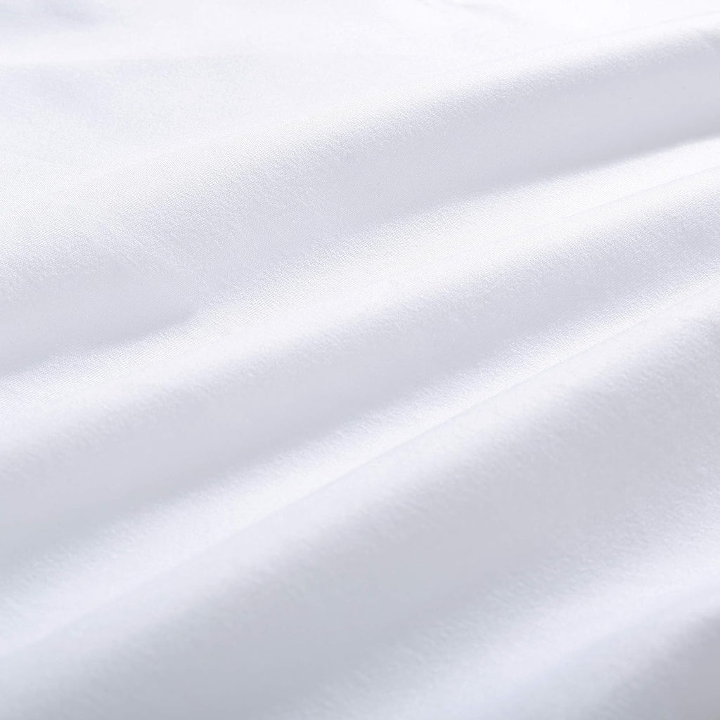 Evolive Ultra Soft Microfiber Body Pillow Cover/Pillowcases 21"x54" with Hidden Zipper Closure (21"x54" Body Pillow Cover, White)