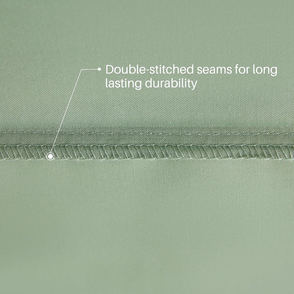 Oubonun 100% Cotton Body Pillowcase - 800 Thread Count/21x54, Moisture Absorbent and Breathable, Hotel Body Pillow Cover for All Seasons, S…