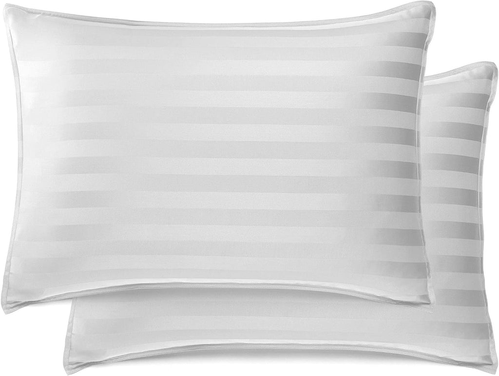 PureBamboo Pure Bamboo Full Sheets, Genuine 100% Organic Viscose Derived from Bamboo Bed Sheet Set, Luxuriously Soft & Cooling, Double Stit…