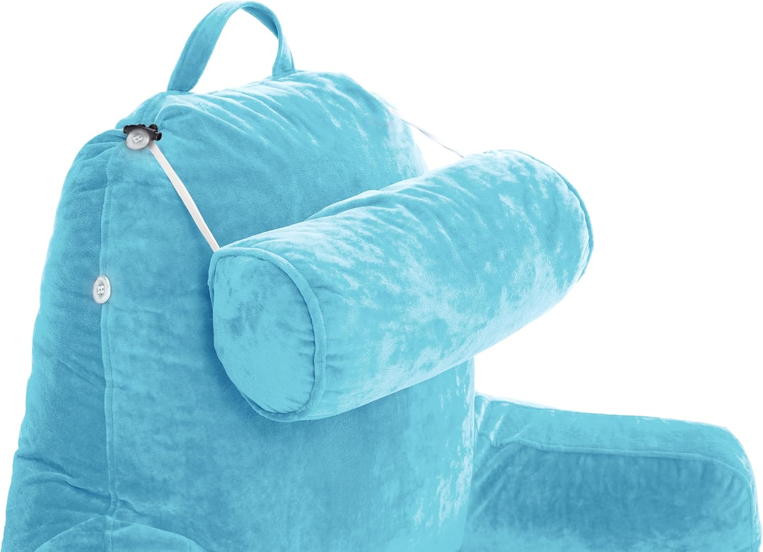 Husband Pillow XXL The Original for Adults - 30" Tall Backrest for Sitting Up in Bed - Firm Support Reading, Bed Rest Pillow for Adult…