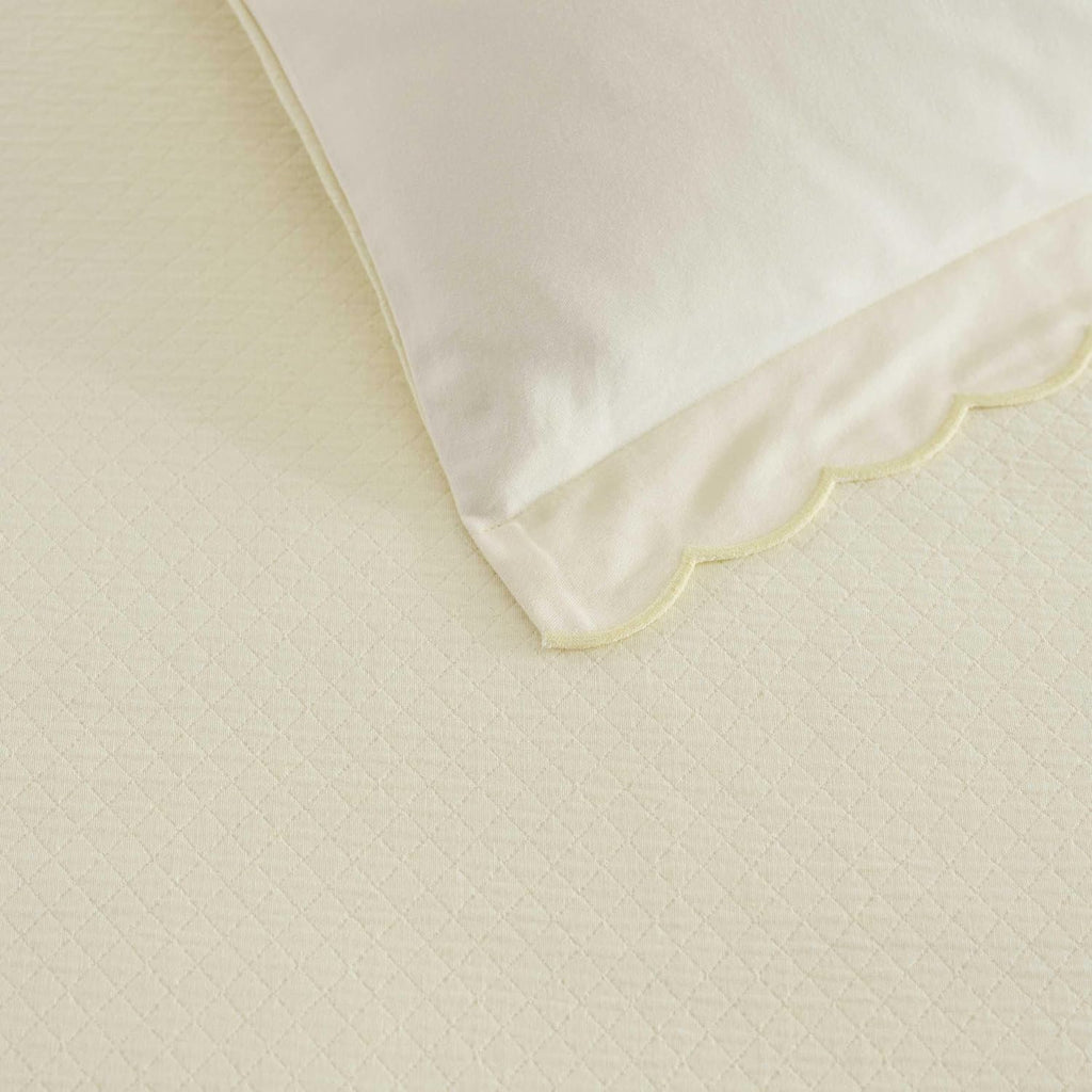 MarthaStewart Martha Stewart - Queen Duvet Cover Set, 100% Soft Cotton Blend Bedding, Corner Ties & Button Closure, 3 Piece Bed Set with Ma…