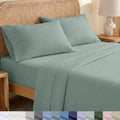 CaliforniaDesignDen California Design Den Cal King Sheet Set - Soft 100% Organic Cotton, Crisp and Cool Percale Sheets, Deep Pockets with A…