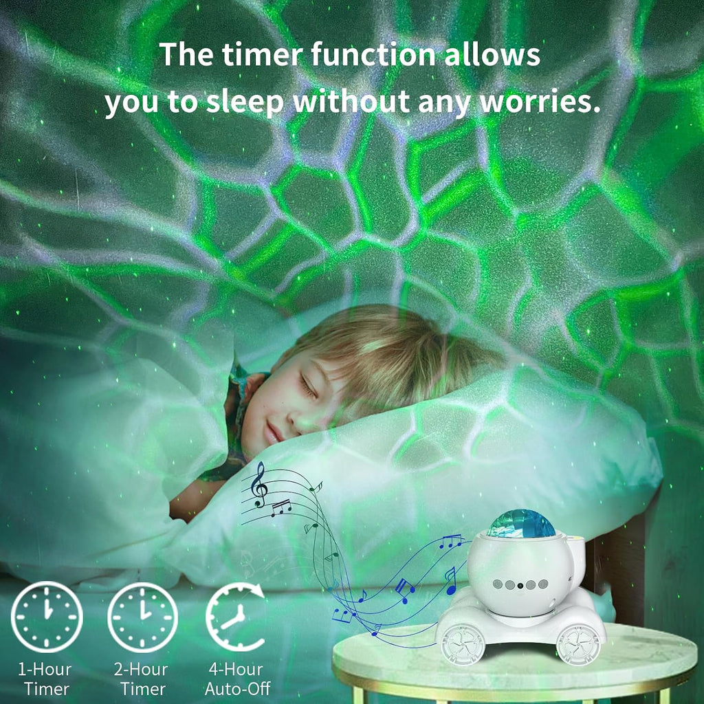 ENOKIK Star Projector, Galaxy Projector Built-in Bluetooth Speaker and 8 White Noise, Night Light for Kids Adults, Aurora Nebula Lamp for…