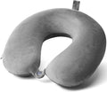 Travel Pillow, 100% Pure Memory Foam Neck Pillow, Suitable for Airplanes, Cars, Trains, Office Naps, Home Lounge Chairs, Removable and…