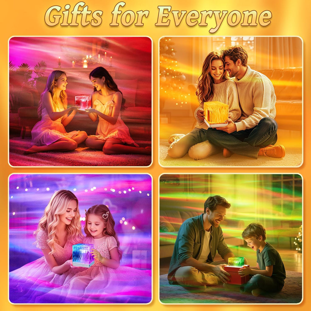 One Fire Teenager Girl Gift Ideas Northern Lights Projector,18 Colors Aurora Light Projector, Dimmable Aurora Projector Mood Lighting for…