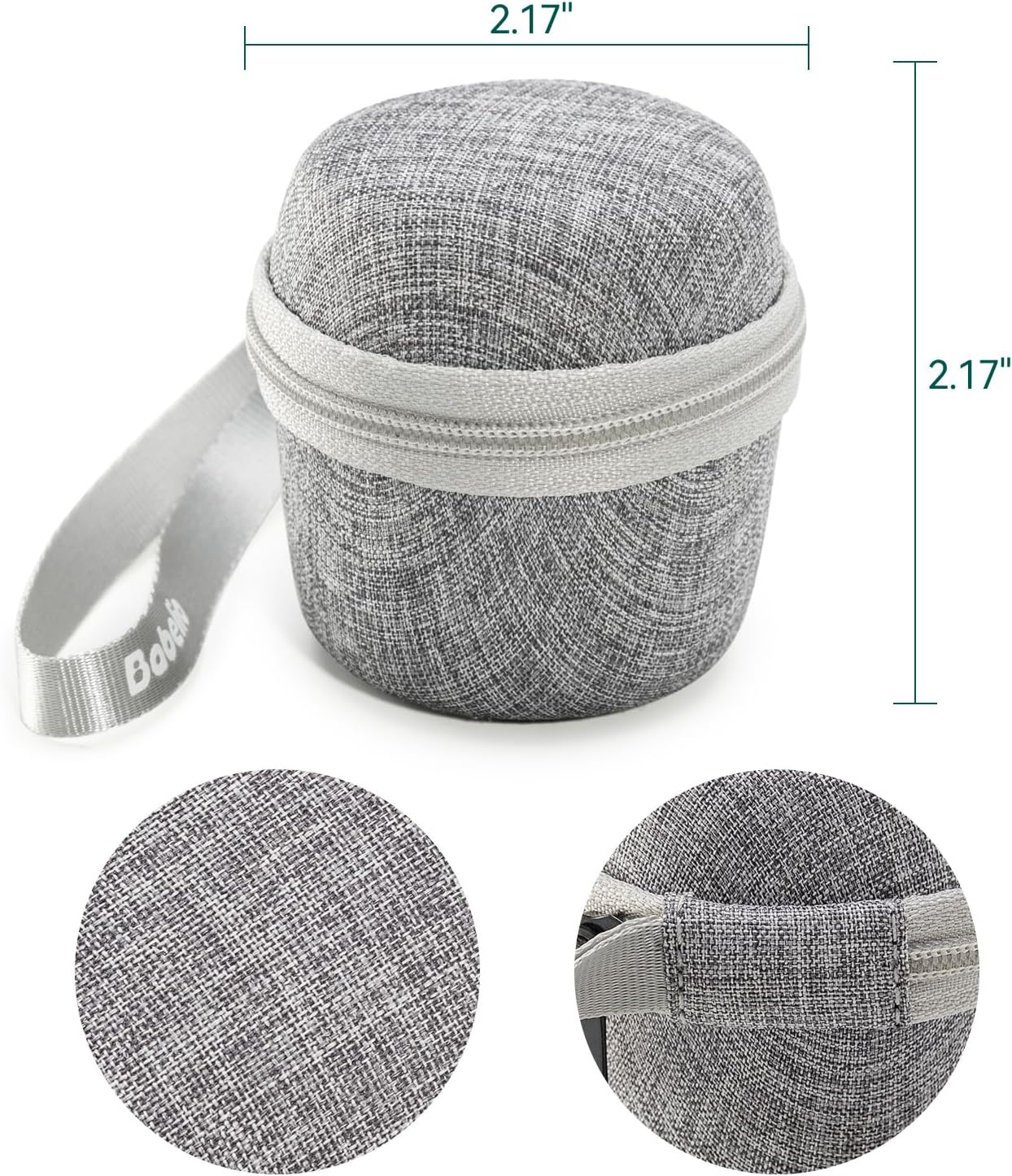 Babelio White Noise Sound Machine for Adults Kids Baby, Mini, 15 Non-looping Sounds, Timer, Memory Function, Easy to Pocket and Travel