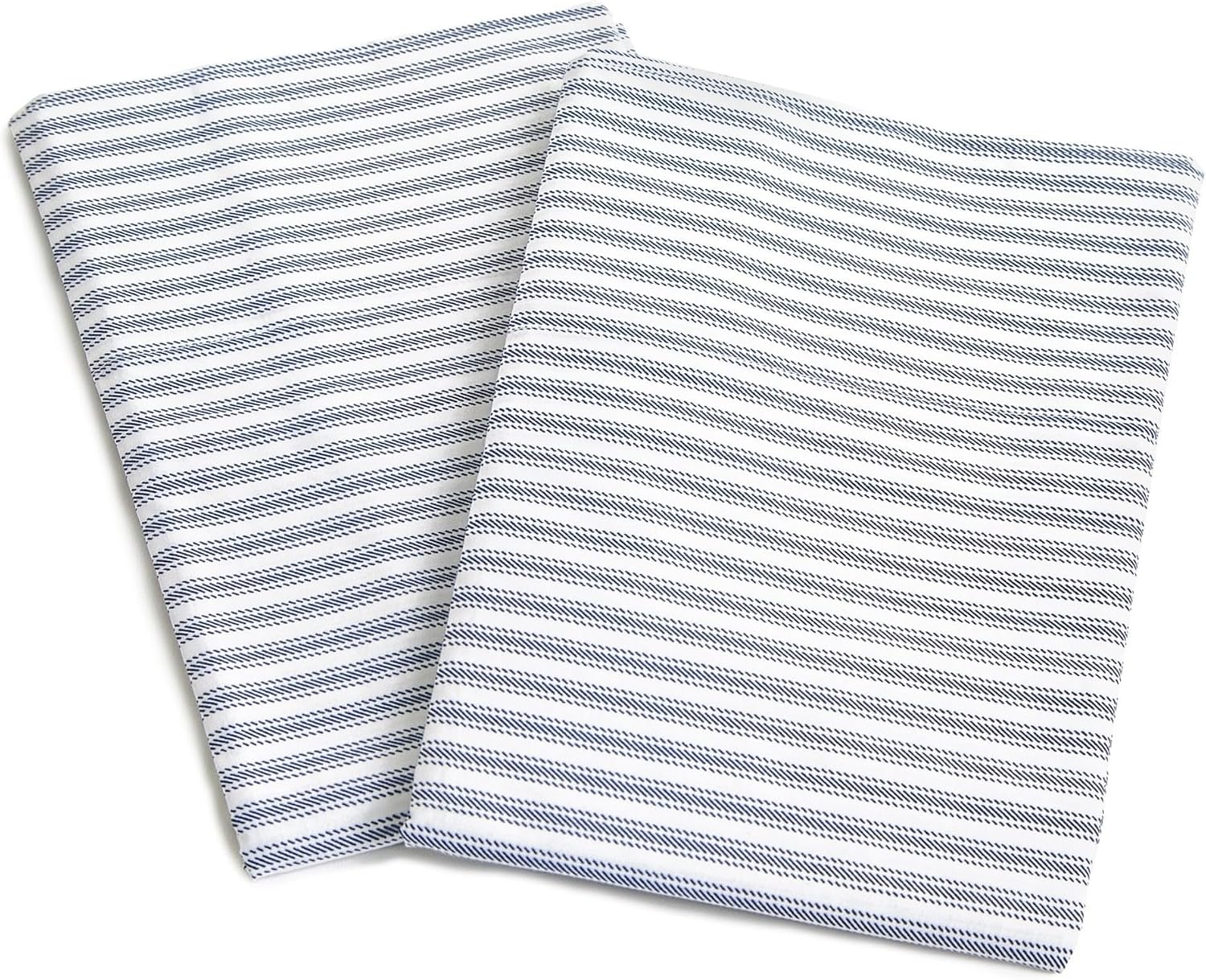 Perupima Peru Pima 415 Thread Count Percal King Pillowcases - 100% Peruvian Pima Cotton, 2 Piece (2 Pillowcases) - Cooling, Crisp, Hotel Qu…
