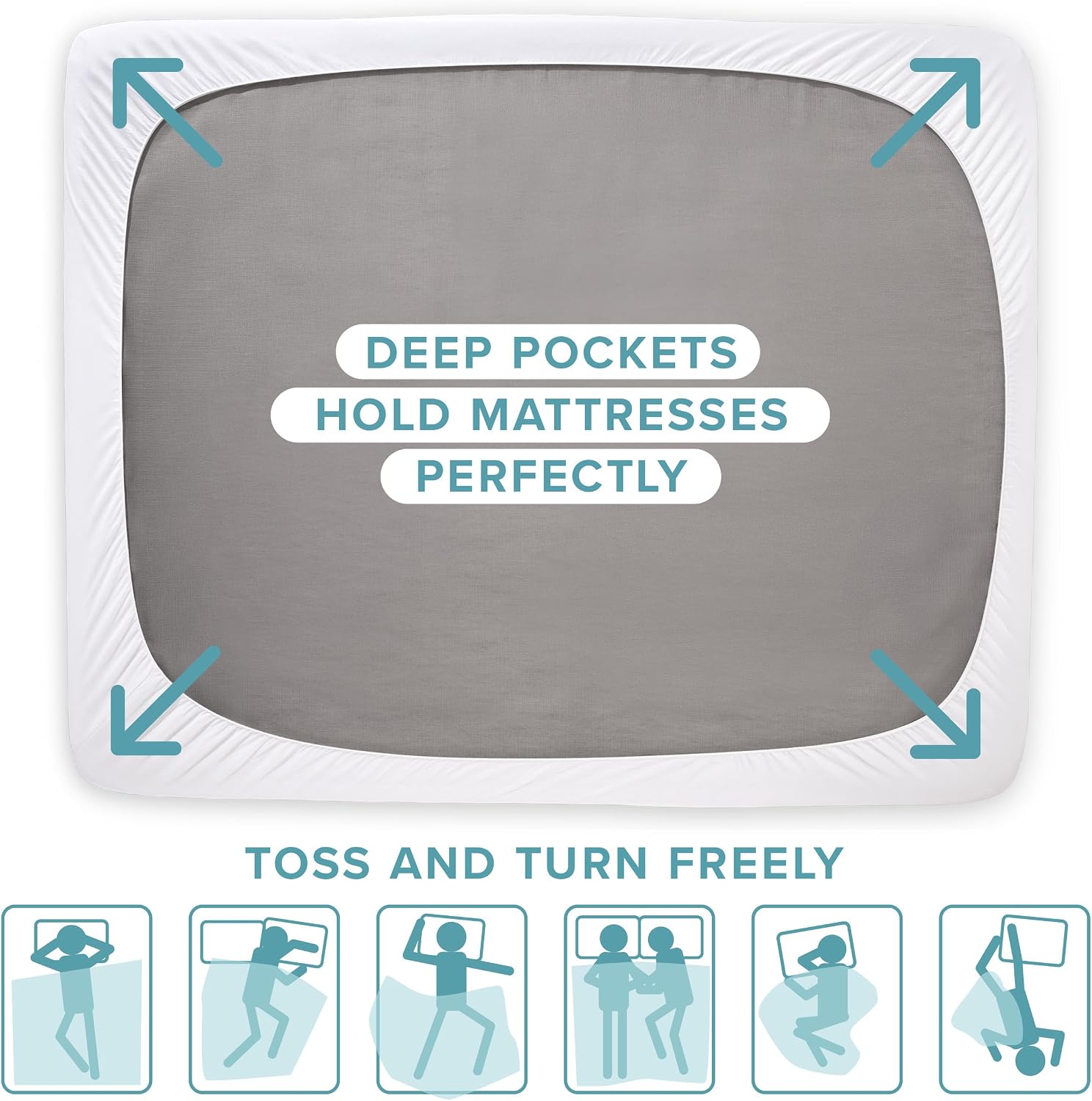 BareHome Bare Home Twin Waterproof Quilted Mattress Protector - Cooling Mattress Pad - Protect Against Spills - Easy Wash - Elastic Cover -…