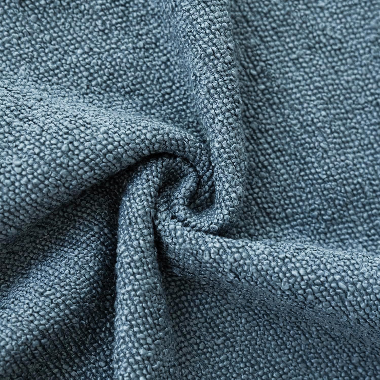 Foindtower Decorative Textured Boucle Throw Pillow Covers Accent Solid Pillow Cases Neutral Soft Cozy Couch Cushion Case for Chair Sofa…
