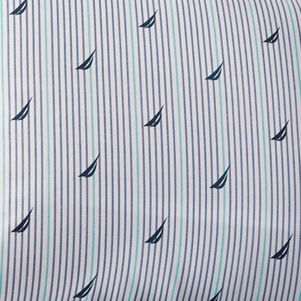 Nautica – Twin XL Size Sheet Set, Crisp Cotton Percale Bedding with Matching Pillowcase, Lightweight & Breathable Bed Sheets, Deep Pocket,…