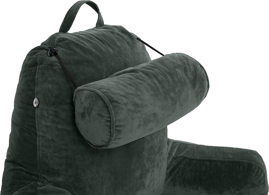 Husband Pillow XXL The Original for Adults - 30" Tall Backrest for Sitting Up in Bed - Firm Support Reading & Bed Rest Pillows for…