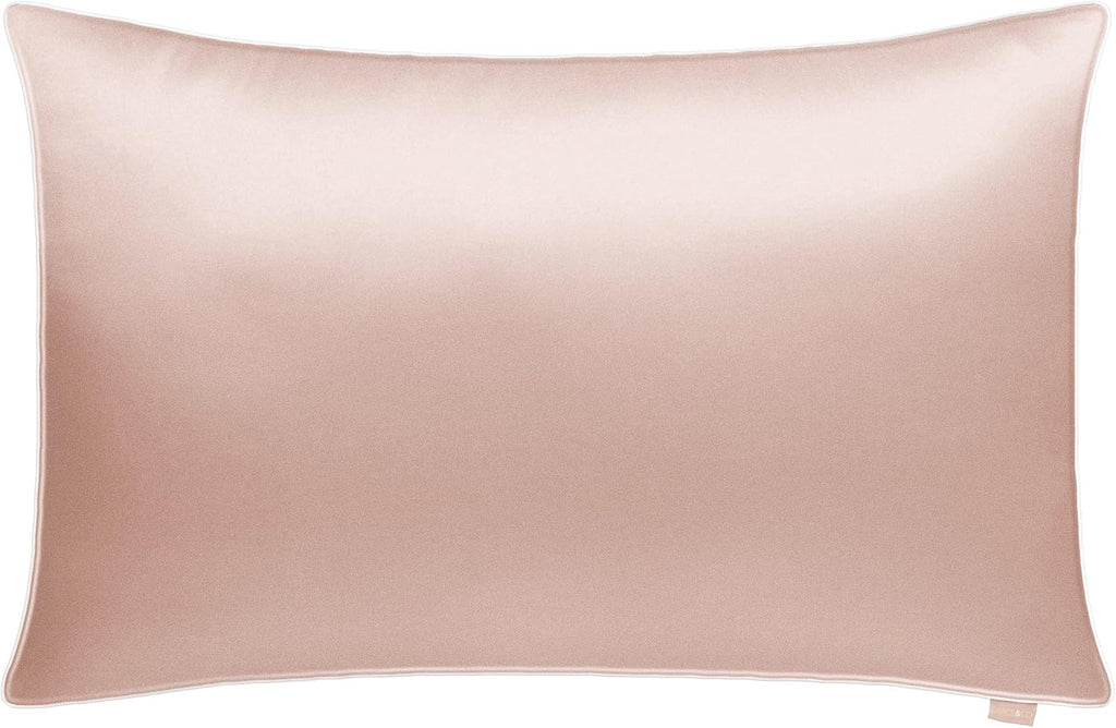 Gracecompany Grace & Company Silky Satin Pillowcase for Hair & Skin, Oeko-Tex Certified Satin Silk Pillowcase with Zipper - Ultra Smooth Pi…