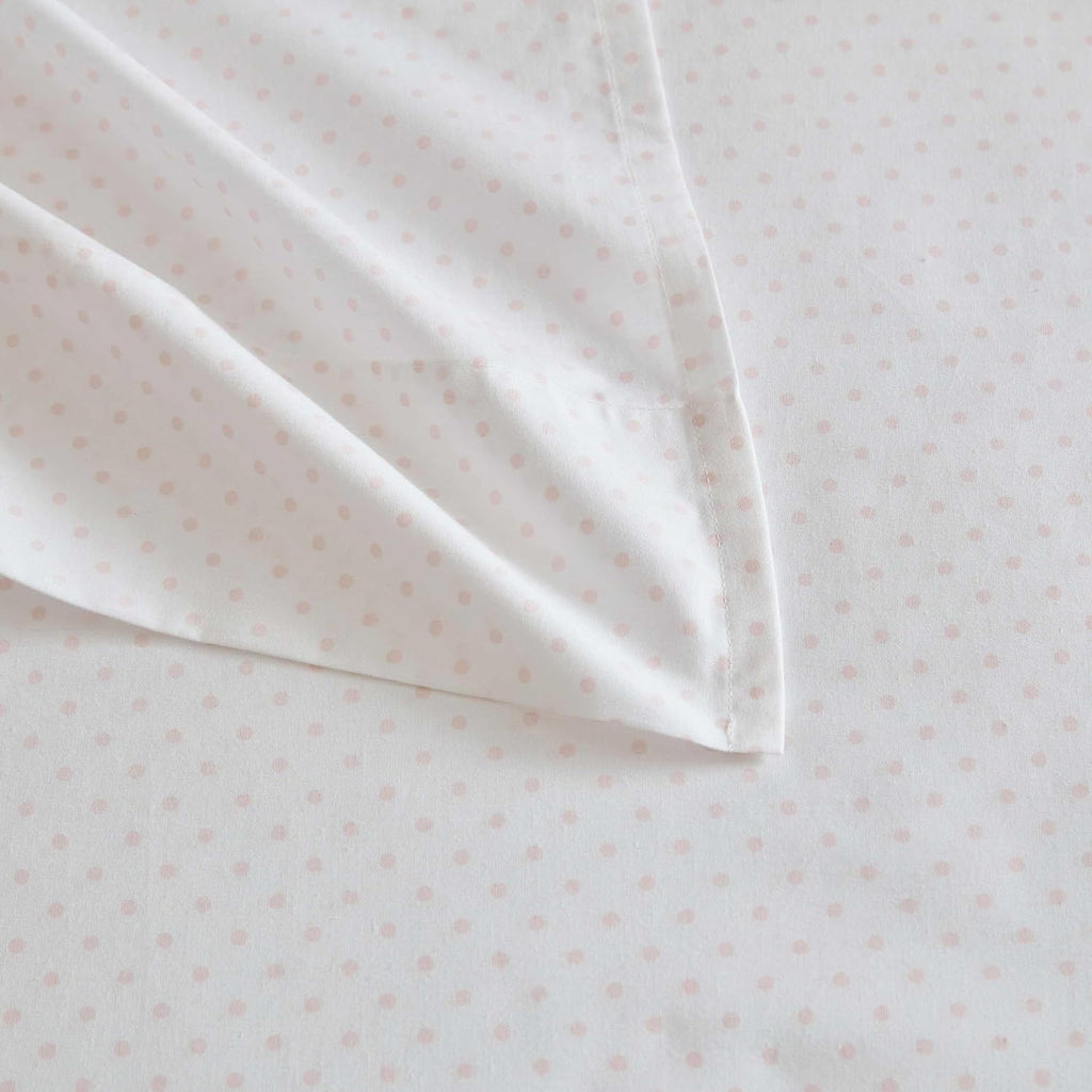 MarthaStewart Martha Stewart - Queen Size Sheets Set, Crisp & Tailored Cooling Sheets with a Naturally Smooth Cotton Percale Lightweight Fe…