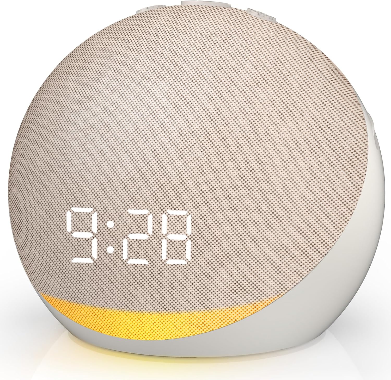 Acedeck Sound Machine Alarm Clock for Bedroom: 25 Natural Sleep Sounds - White Noise Machine for Adults Kids Baby - Gentle Wake Up Alarm wi…
