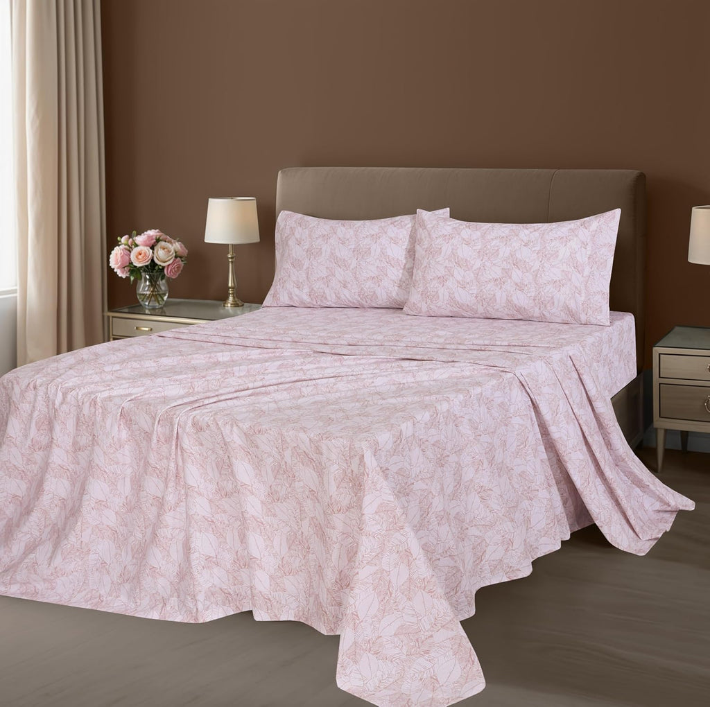 Zoyer 100% Cotton Sheets – California King Percale Bedding, Cooling & Breathable, Durable with a Crisp, Soft & Comfortable Feel, 14" Deep P…