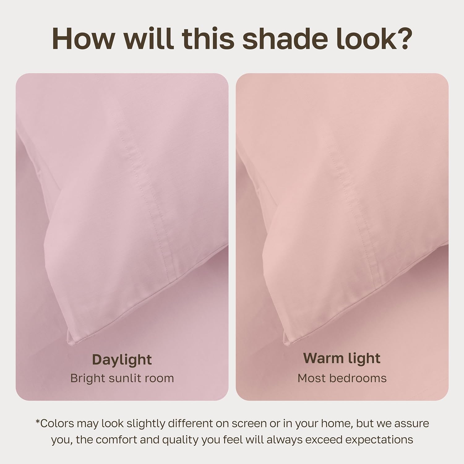 CaliforniaDesignDen California Design Den 100% Organic Cotton Sheets King Size Deep Pocket Set - Soft and Crisp Percale King Sheet Set, Coo…