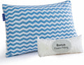 Suhedy King Size Pillows - Adjustable Firm King Pillows for Back Stomach and Side Sleeper- Shredded Memory Foam Cooling Pillow for Neck and…