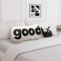 JohnearHomeFashionDecorLife Johnear Headboard Pillow White Plush Reading Back Support for Bed Sitting Up Adult Daybed Sofa College Dorm Bed…