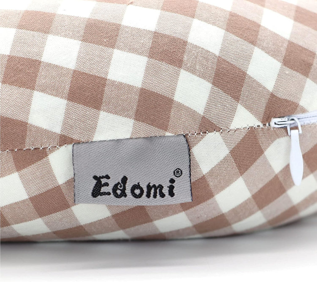 Edomi Buckwheat Neck Pillow, Comfortable U Shaped Travel Pillow Portable Pillow for Sleeping Recliner Chair Washable Pillowcase Buckwheat H…