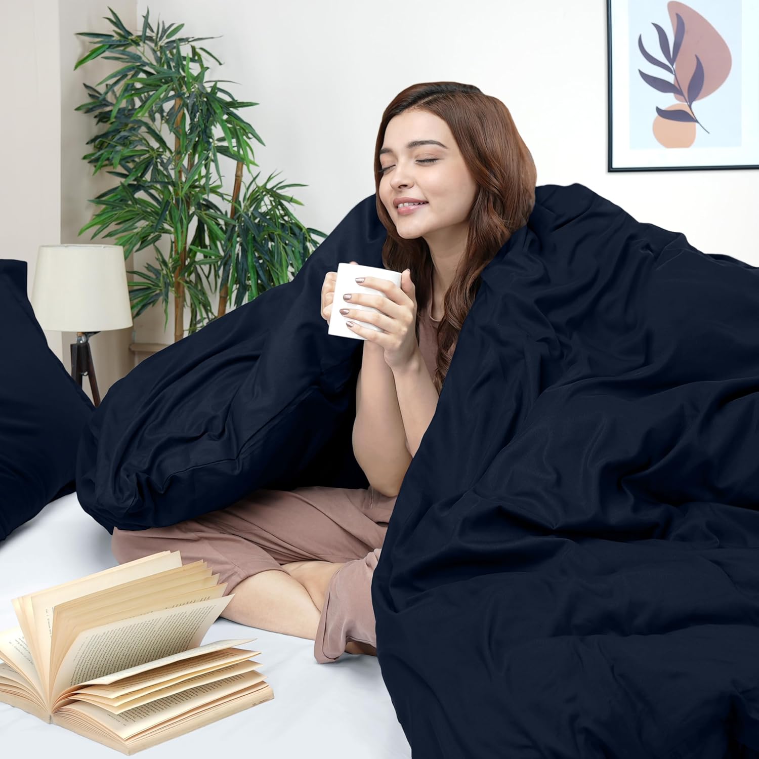 Utopia Bedding Duvet Cover King Size - 1 Comforter Cover with 2 Pillow Shams - 3 Pieces Bedding Duvet Cover with Zipper Closure - Soft…