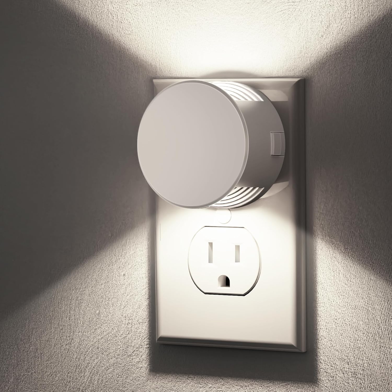 Briignite Night Light[2 Pack], Night Lights Plug into Wall, 3 Level Brightness Adjustable Plug in Night Light, Dusk to Dawn Sensor…