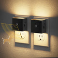 JandCase Motion Sensor Night Light, Night Lights Plug into Wall with Adjustable Brightness, Motion Activated Night Light, 3000K Warm…