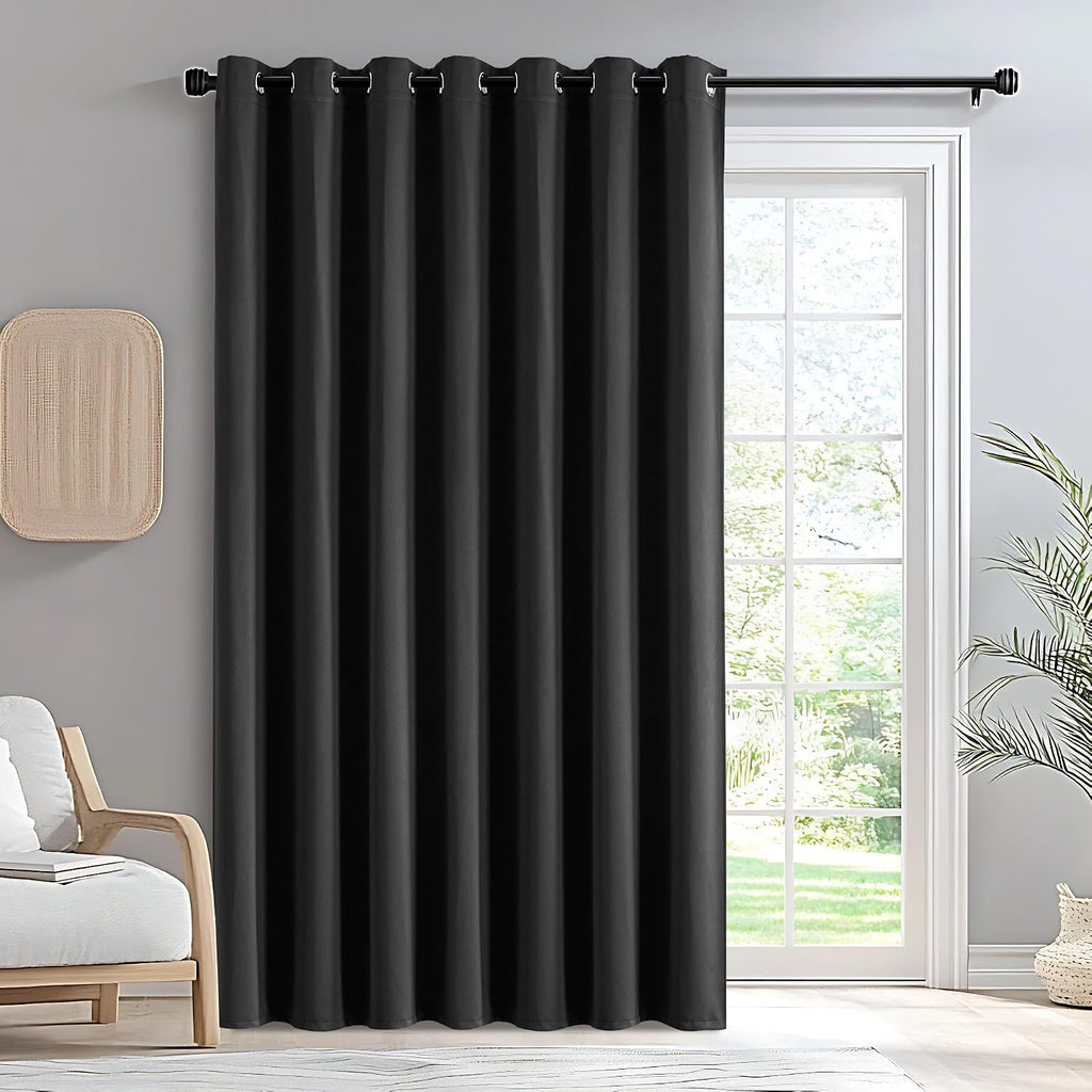 Igemaeve Custom Curtains for Living Room 1 Panel, Blackout Curtains Thermal Insulated, Grommet Light Blocking Drapes for Bedroom Windows Lu…