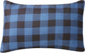 Teton Sports Camp Pillow; Great for Travel, Camping and Backpacking; Washable, Blue Plaid
