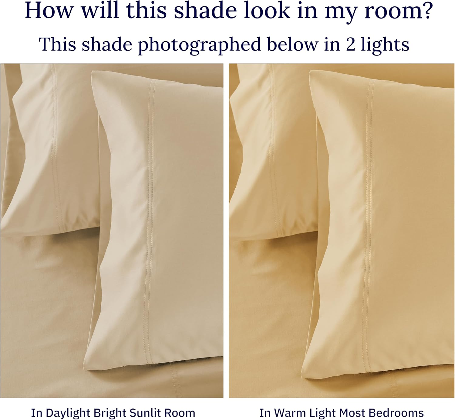 CaliforniaDesignDen California Design Den Luxuriously Soft 600 Thread Count, 100% Cotton, Crisp King Pillowcases Set of 2, Fits King Size P…
