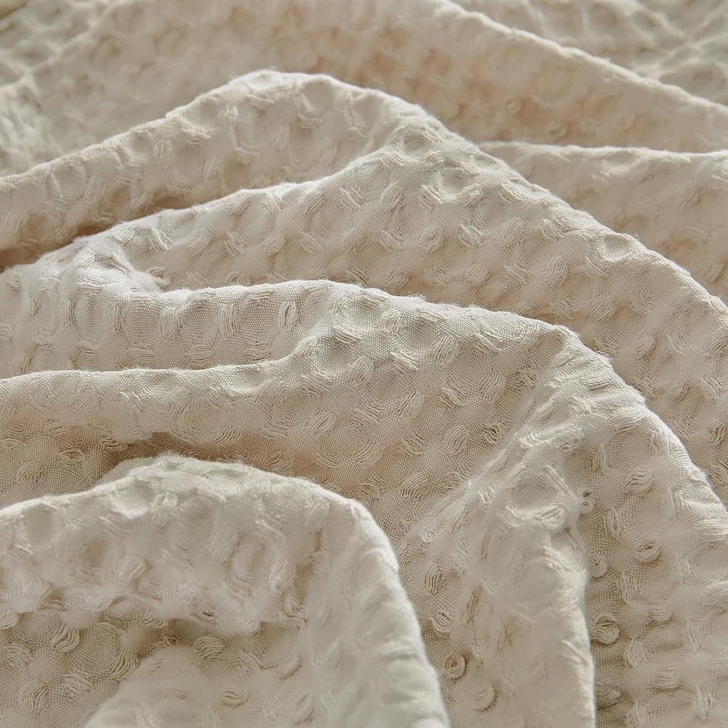 Warmdern Waffle Weave Pillowcases Body Size 1 Pack Pillow Cases Soft Microfiber Pillow Case Covers Set of 2 Boho Woven Textured Pillowcase…