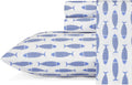 Nautica – Full Size Sheet Set, Crisp Cotton Percale Bedding with Matching Pillowcases, Lightweight & Breathable Bed Sheets, Deep Pocket, Co…