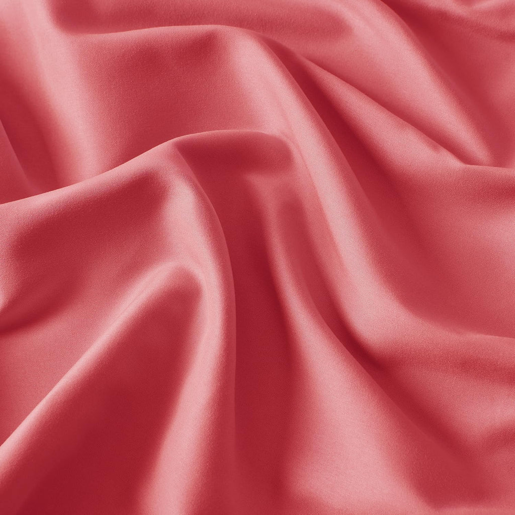 Nestl Coral Pink Pillow Cases Queen Size Set of 2, Soft Queen Pillow Case, 1800 Microfiber Queen Pillow Cases 2, Pillowcases Queen, Envelop…