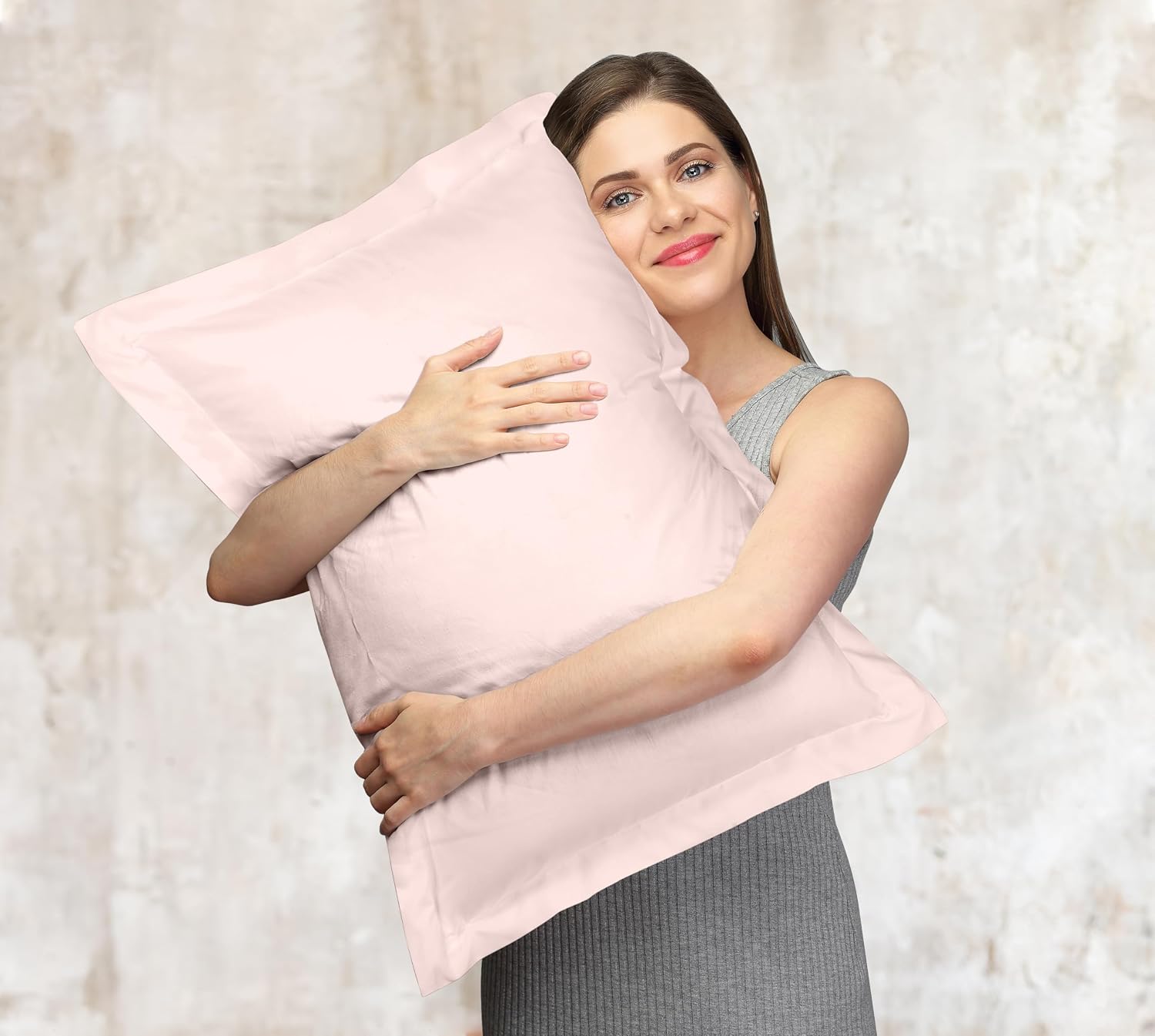 Royalelinens Royale Linens Pillow Shams 2 Pack Queen Size 20x30 Inch - Brushed 1800 Microfiber - Bed Pillow Shams, Wrinkle Resistant Super…