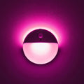 YUNLEX 2 Pack Pink Battery Night Light, Motion Activated Night Light, 2.6" Small Sticky Lights, 3 Light Modes, Dimmable Soft Glow for…