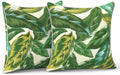 LVTXIII Outdoor Throw Pillow Covers 16x16 inch Waterproof Tropic Accent Pillow Cases Fluffy Outdoor Cushion Covers for Garden and Patio…