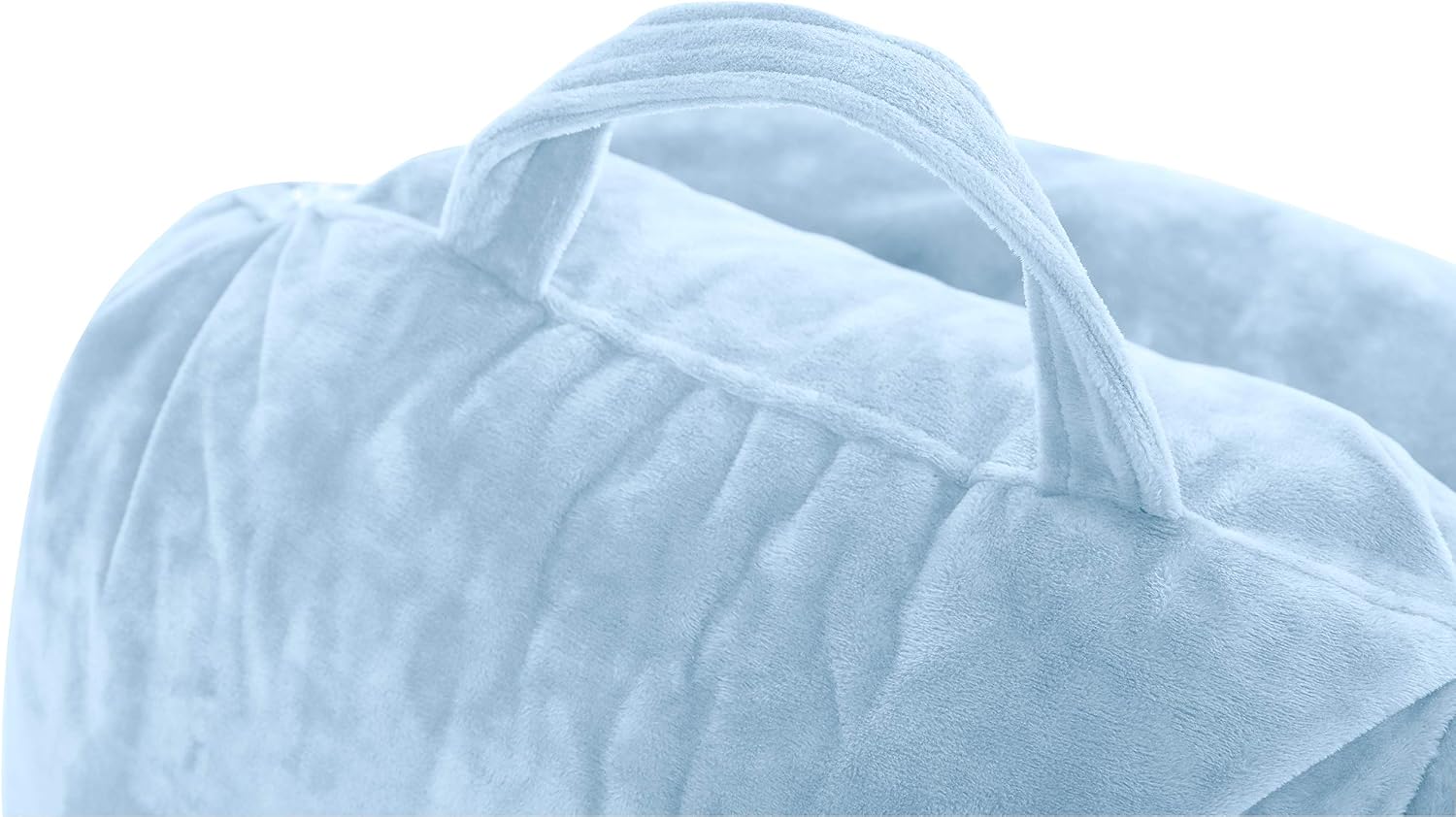 HusbandPillow Husband Pillow Medium Reading Pillow with Arms - 23" Backrest for Sitting Up in Bed - Firm Support Bed Rest Pillow for Adults…
