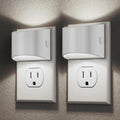 DORESshop LED Night Light[2 Pack], Night Lights Plug into Wall, 3 Level Brightness Adjustable Plug in Night Light, Dusk to Dawn Sensor…