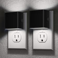 DORESshop LED Night Lights Plug into Wall [2 Pack], Plug in Nightlight, 3 Level Brightness Adjustable Night Light, Dusk to Dawn Sensor…