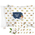 KeaBabies Toddler Pillowcase 13"x18" - Organic Cotton Toddler Pillowcase for Kids, Boys, Girls, Soft & Durable Cotton Cover for Miniature…