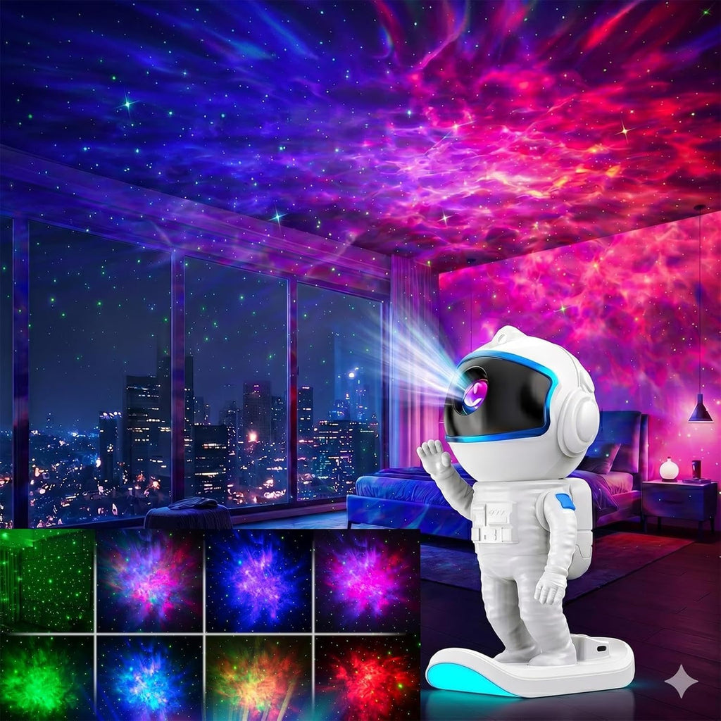 Galaxy Projector, Star Projector Night Light with Timer and Remote for Bedroom, Kids Room Decor, Adjustable Head Angle Nebula Ceiling…