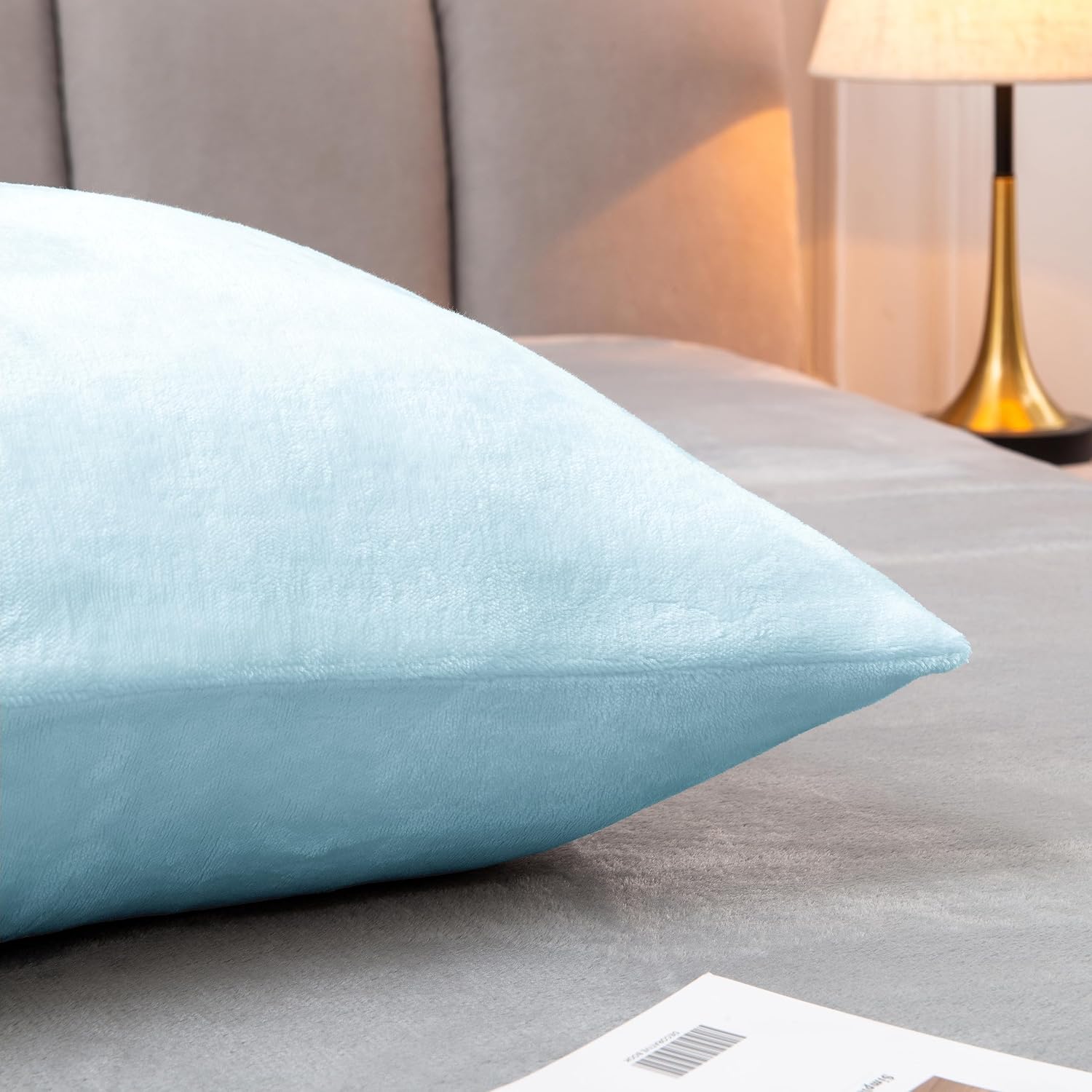 Bedelite Body Pillow Cover with Zipper Closure, Super Soft and Cozy Fuzzy Fleece Pillowcase 20 x 54 Inches, Luxury Fluffy Plush Long Body P…