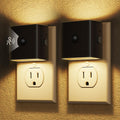 DORESshop LED Motion Sensor Night Light [2 Pack], Plug in Night Light, Dusk to Dawn Night Light Motion Sensor, 3 Level Brightness…