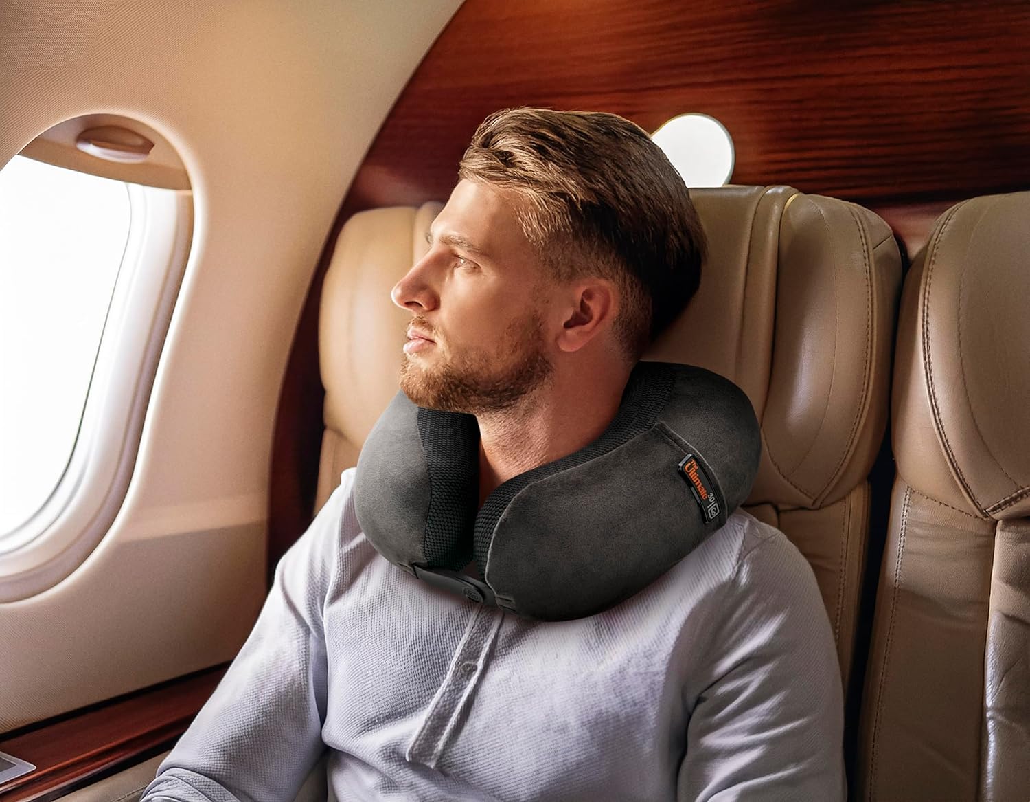 Ultimate 3.0 Travel Pillow, Deluxe Memory Foam Neck Pillow for Uninterrupted Rest, Ideal for Everyday Commute, Airplane, Car, and More…