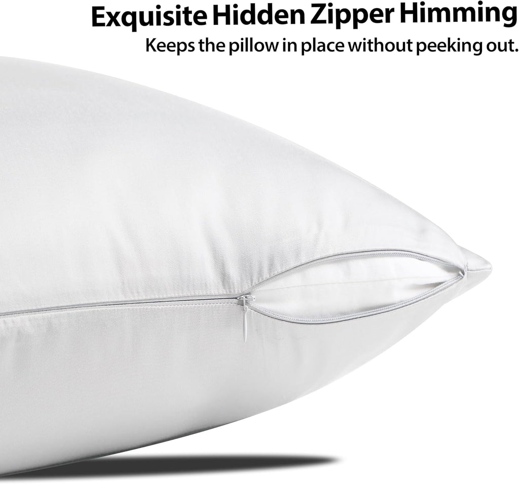 ShunjieHome Body Cooling Pillow Case, Viscose Derived from Bamboo Long Pillow Protectors, 400 TC Soft Silky Breathable Summer Body Pillowcas…